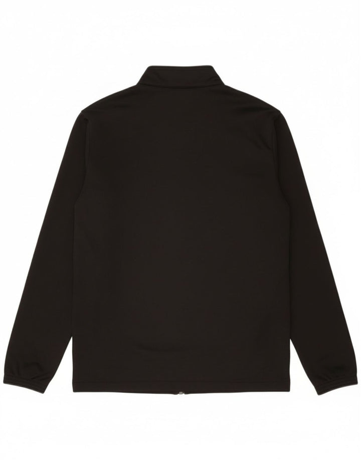 Puma Mens Tracksuit Top Jacket Medium Black Polyester