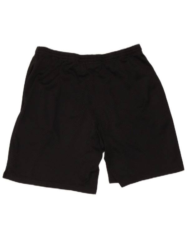 Champion Womens Sport Shorts UK 14 Large  Black