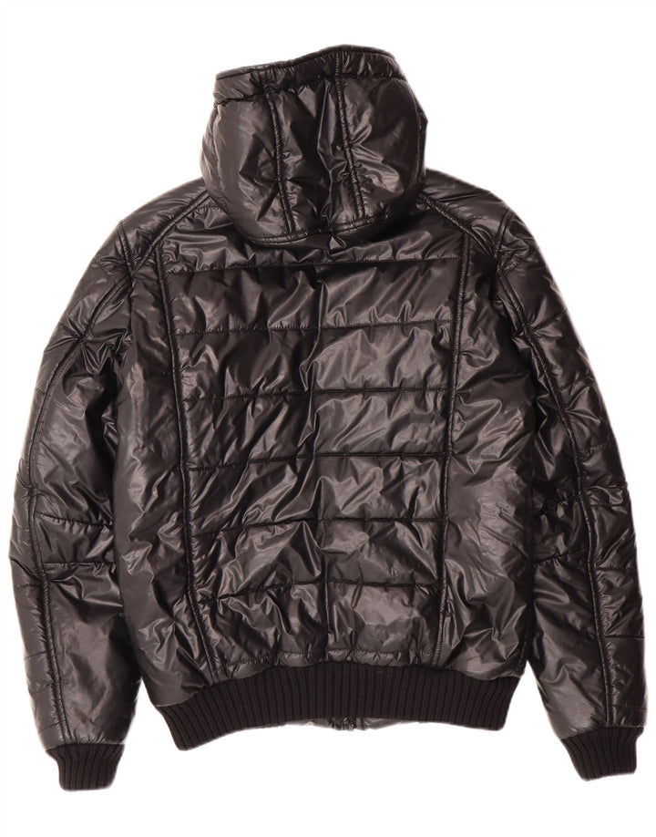 Refrigiwear Girls Hooded Padded Jacket 13-14 Years Black Winter