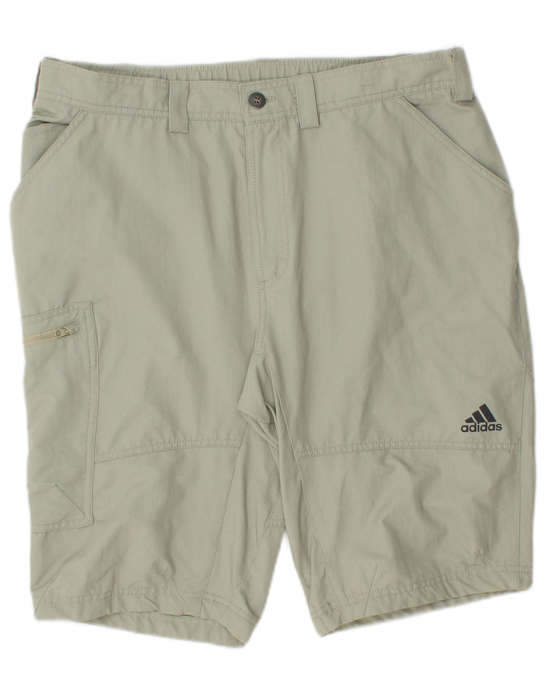 ADIDAS Mens Climalite Cargo Shorts W34 Large  Green
