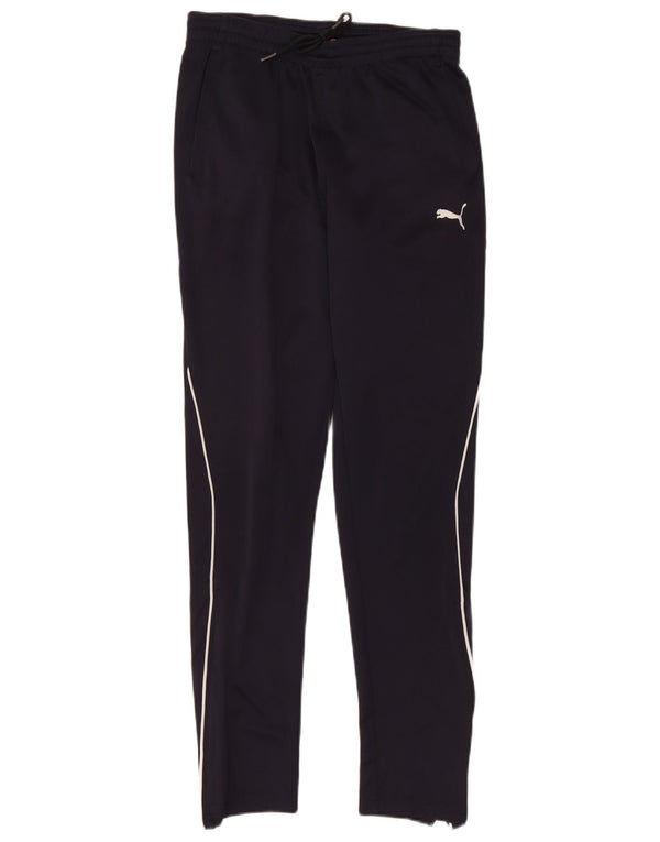 Puma Mens Tracksuit Trousers Small Navy Blue Sports