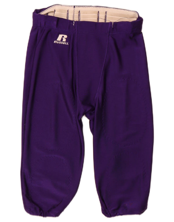 Russell Athletic Mens Sport Shorts XL Purple Nylon