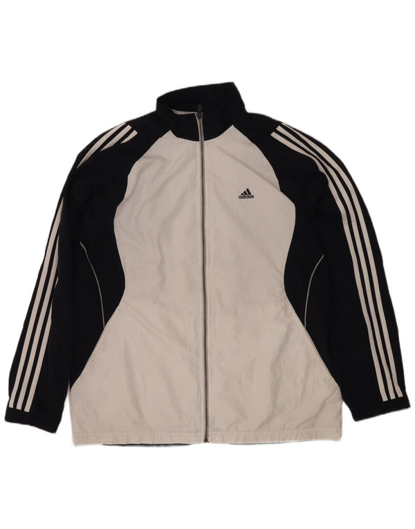 Adidas Mens Climacool Tracksuit Top Jacket Large Navy Blue Colourblock