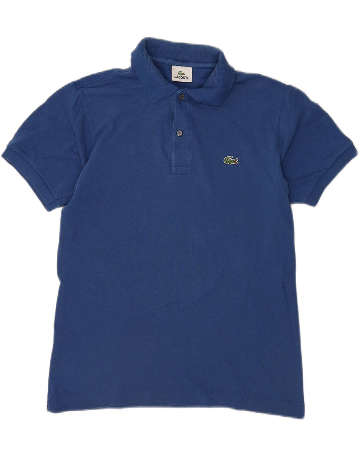 Lacoste Mens Polo Shirt Size 2 XS Blue Cotton
