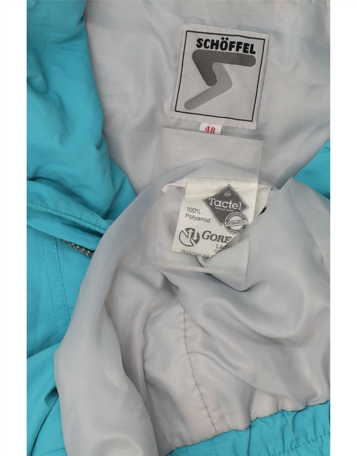 SCHOFFEL Mens Gore-Tex Hooded Loose Fit Anorak Jacket EU 48 Medium Blue