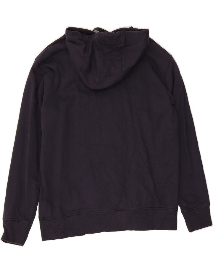 MOUNTAIN WAREHOUSE Mens Graphic Hoodie Jumper Medium Navy Blue Vintage Mountain Warehouse and Second-Hand Mountain Warehouse from Messina Hembry 