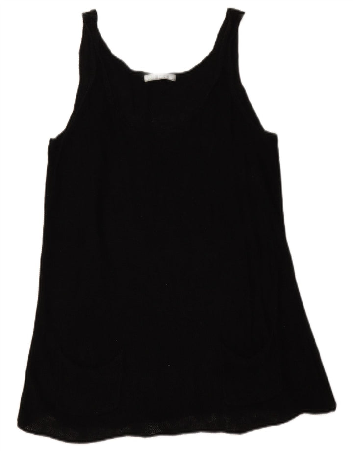 Marks & Spencer Womens Vest Top UK 10 Small Black