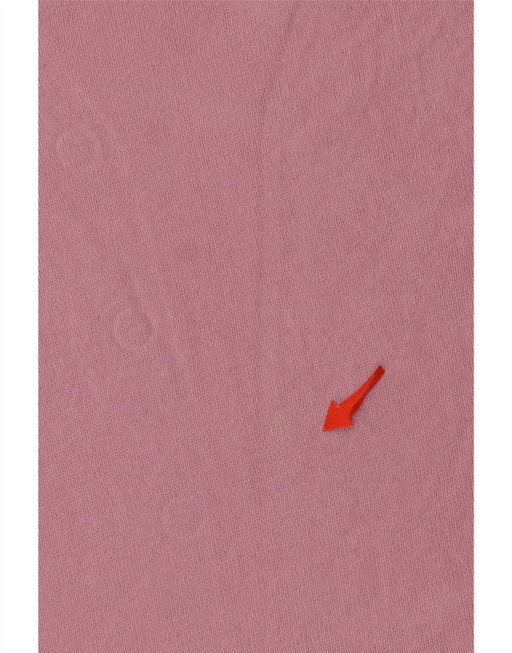 Marlboro Classics Mens Crew Neck Jumper Sweater 2XL Pink Cotton