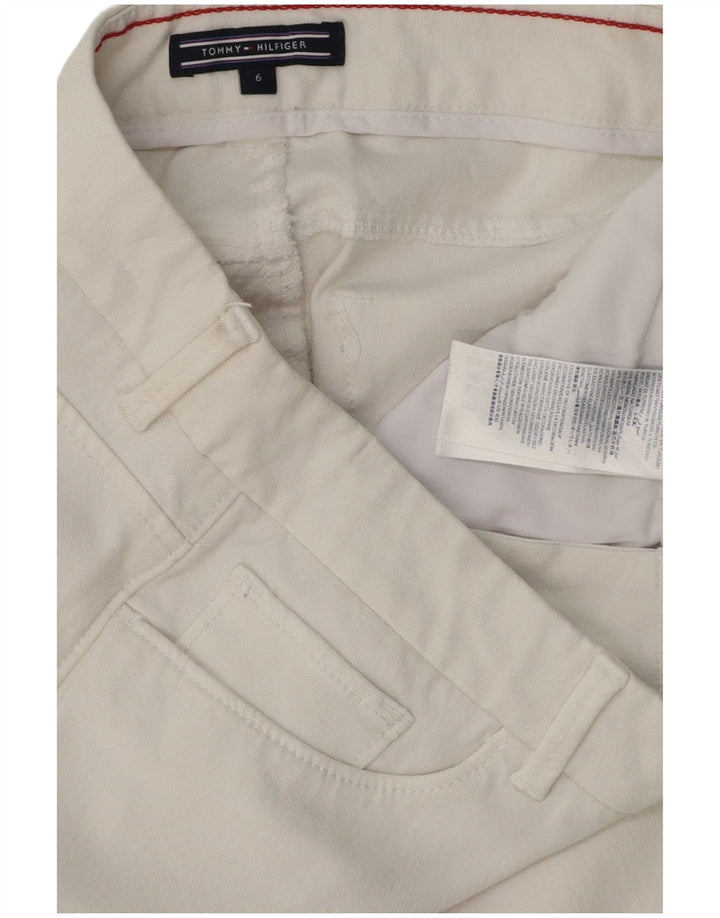 TOMMY HILFIGER Womens Skinny Jeans US 6 Medium W28 L30 White Cotton