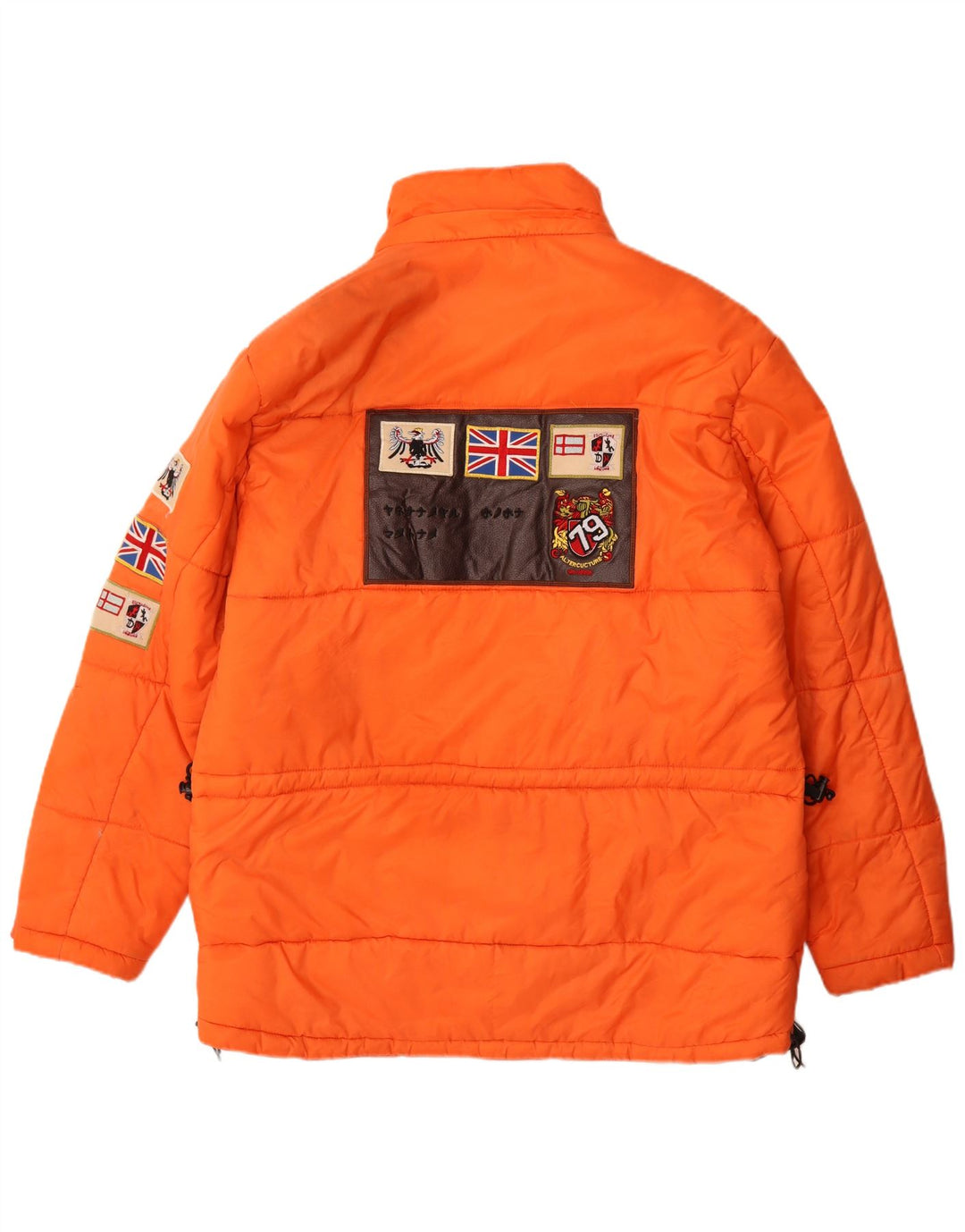 Explorer Mens Graphic Ski Jacket UK 40 Large Orange