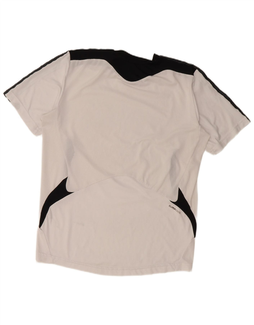 ADIDAS Mens Climacool T-Shirt Top Medium White Colourblock