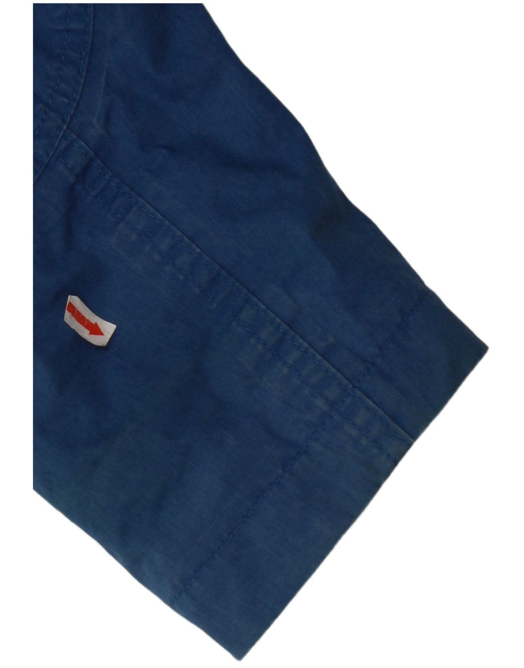 TIMBERLAND Mens Hooded Windbreaker Jacket UK 36 Small Blue Polyester