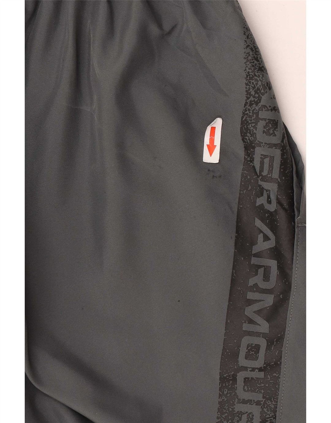 Under Armour Mens Graphic Sport Shorts Medium Grey Polyester