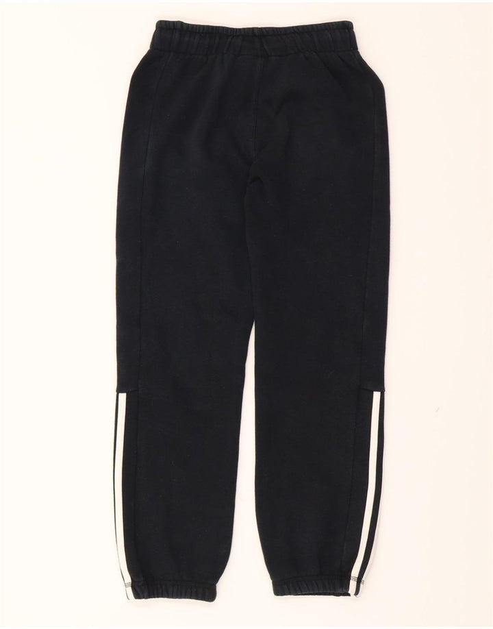 ADIDAS Boys Tracksuit Top Jacket 9-10 Years  Black Cotton Vintage Adidas and Second-Hand Adidas from Messina Hembry 