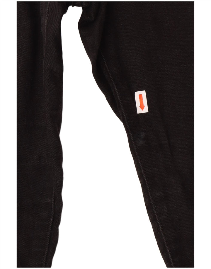 LEVI'S Womens 711 Skinny Jeans W30 L30 Black Cotton