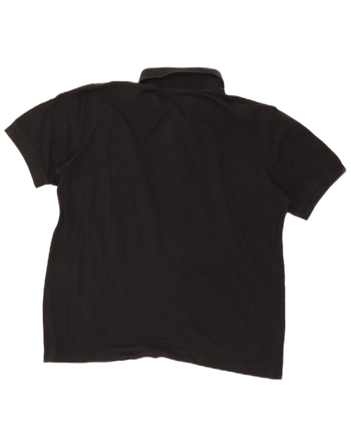 Kappa Mens Polo Shirt Medium Black