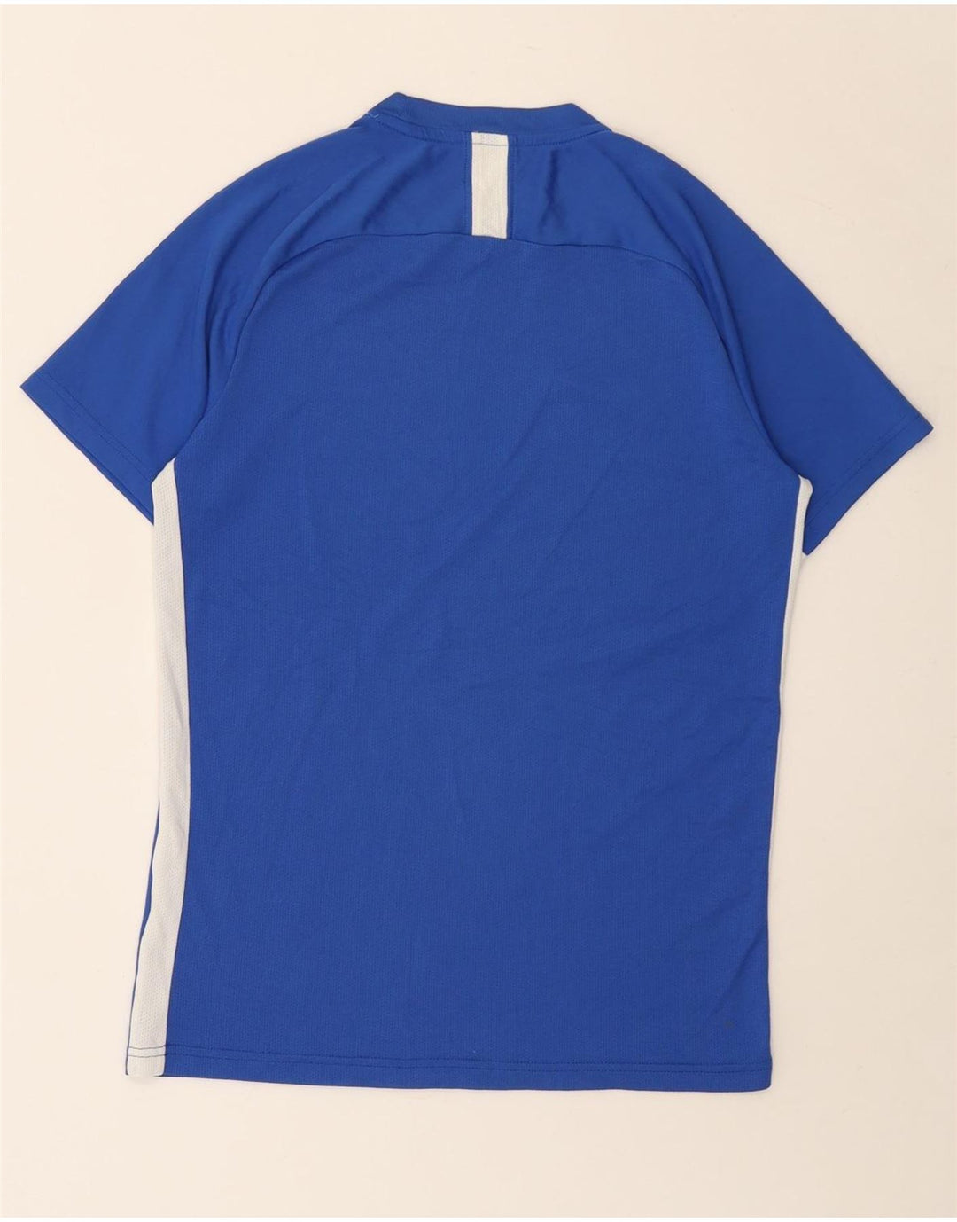 Nike Mens T-Shirt Top Medium Blue Colourblock