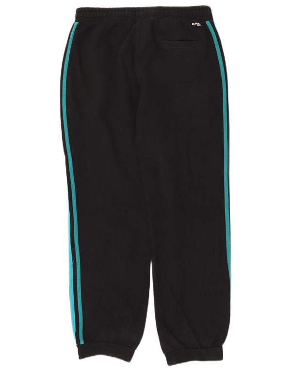 Adidas Womens Tracksuit Trousers Joggers UK 8/10 Small  Black Cotton