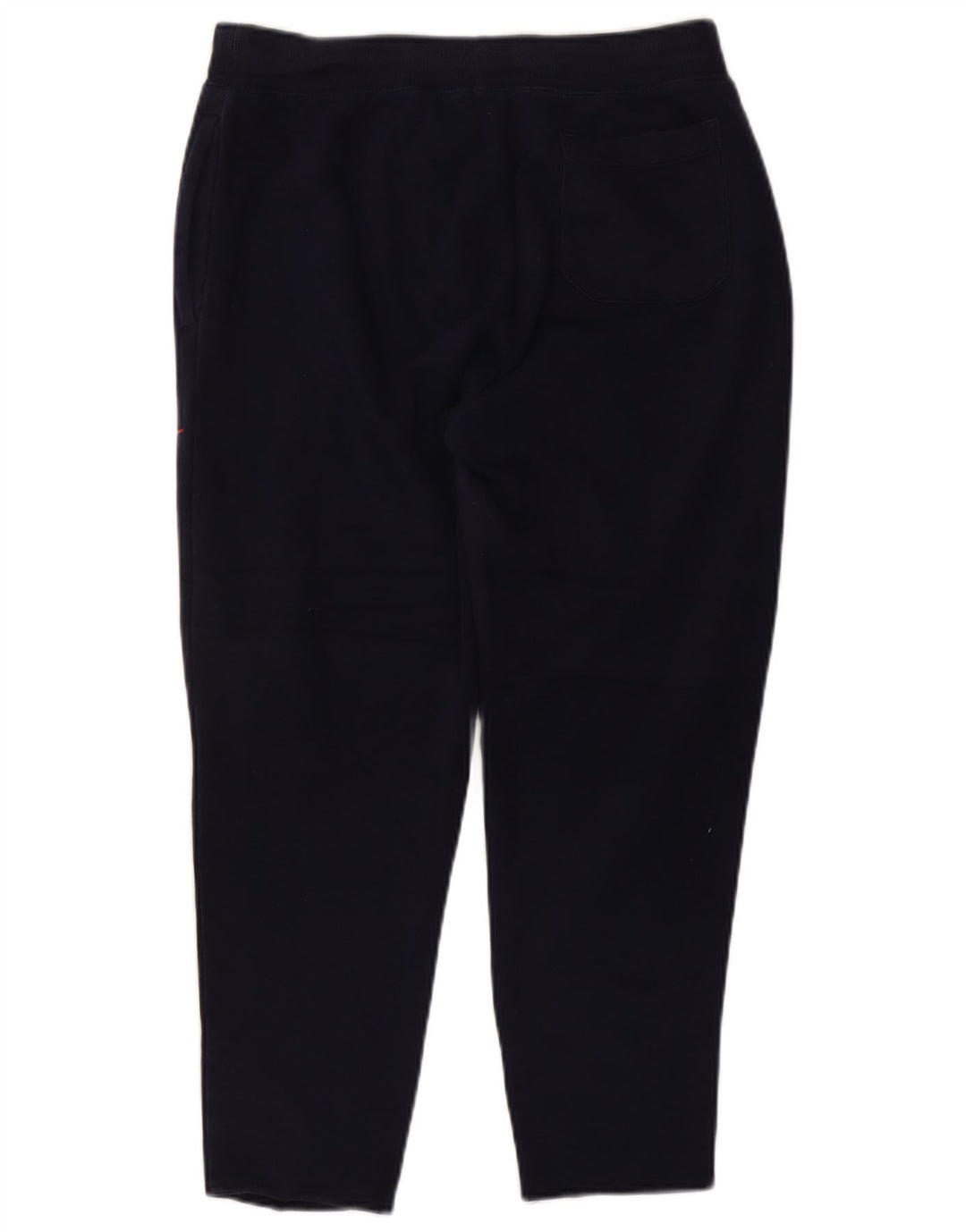 POLO RALPH LAUREN Mens Graphic Tracksuit Trousers Medium  Navy Blue Cotton