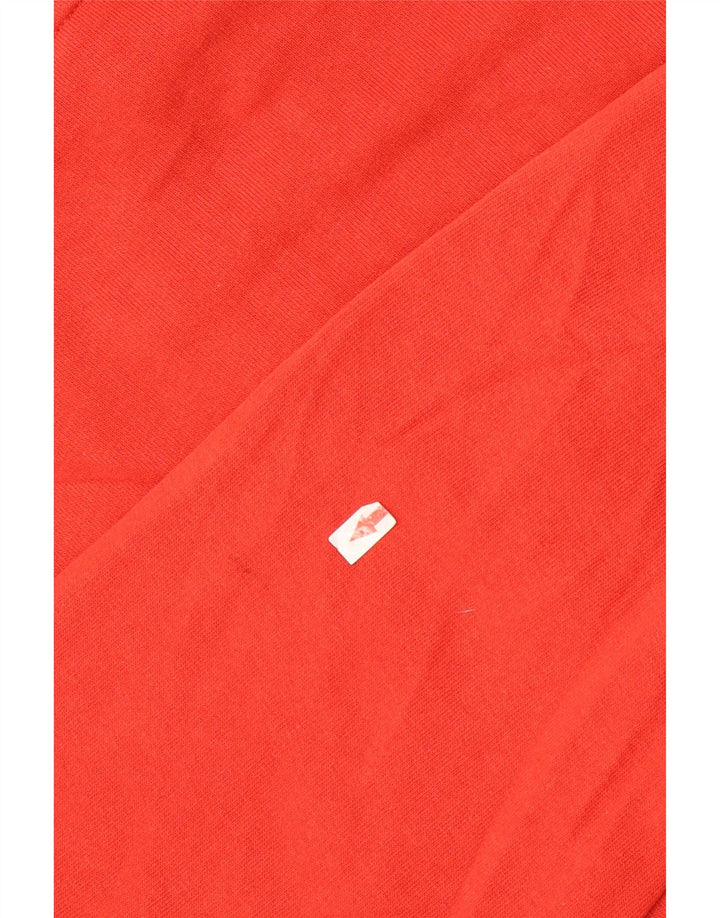 Fila Mens Tracksuit Top Jacket Medium Red Cotton