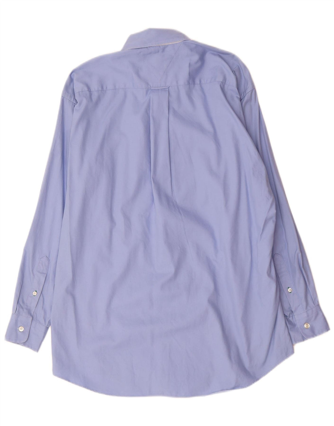 Tommy Hilfiger Mens Shirt Size 15 Medium Blue Cotton