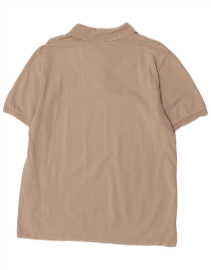 Nike Mens Polo Shirt Large Beige