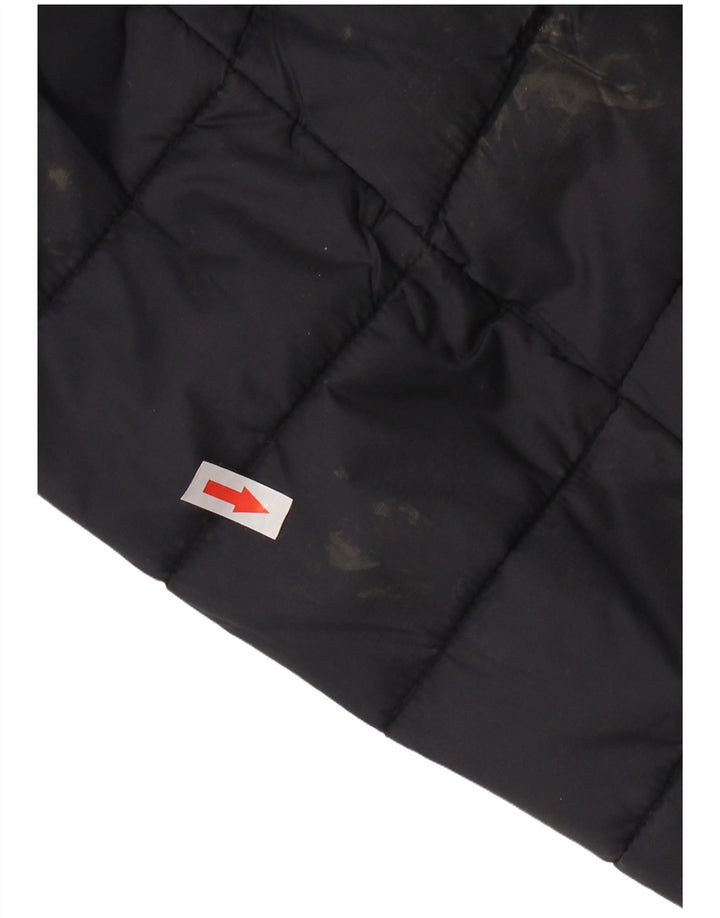 FAT FACE Mens Padded Jacket UK 38 Medium Navy Blue Nylon