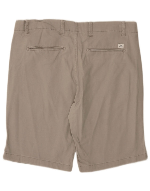 Jack & Jones Mens Regular Chino Shorts XL W38 Grey Cotton