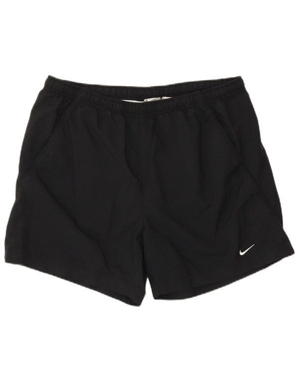 NIKE Mens Sport Shorts Large Black Polyester