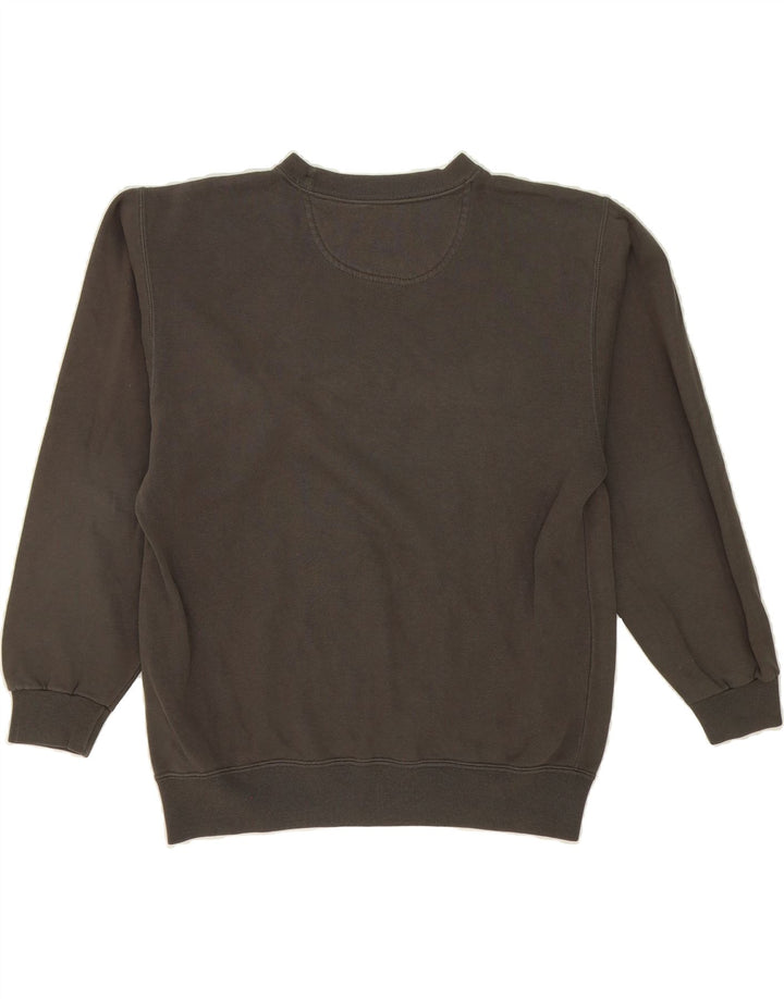 CHAMPION Mens Graphic Sweatshirt Jumper Small Grey Cotton Vintage Champion and Second-Hand Champion from Messina Hembry 