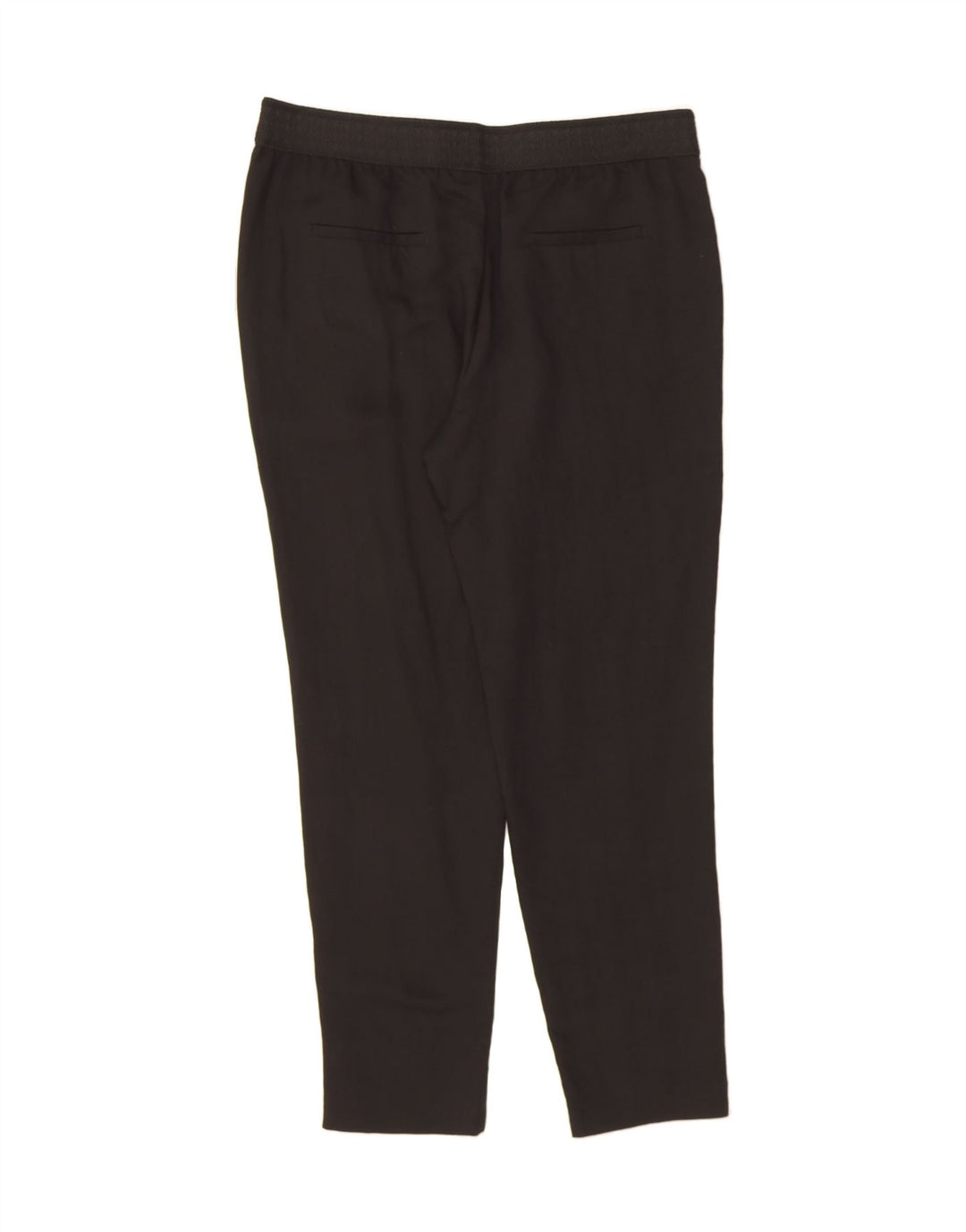 MASSIMO DUTTI Womens Tracksuit Trousers EU 42 Large Black Viscose Vintage Massimo Dutti and Second-Hand Massimo Dutti from Messina Hembry 