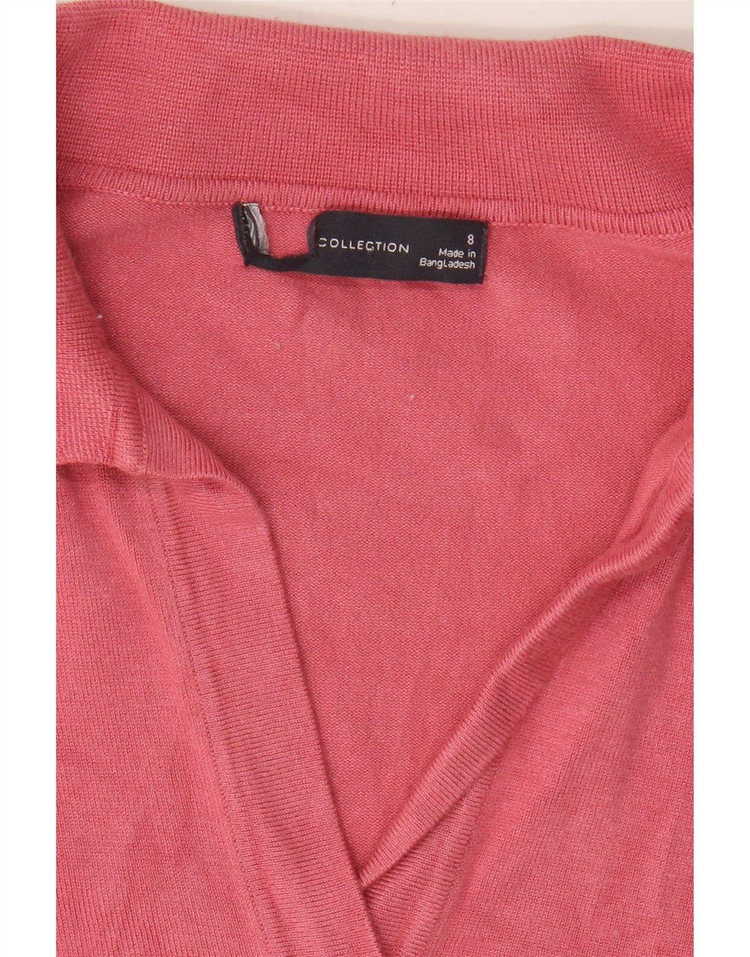 VINTAGE Womens Blouse Top UK 8 Small Pink Vintage Vintage and Second-Hand Vintage from Messina Hembry 