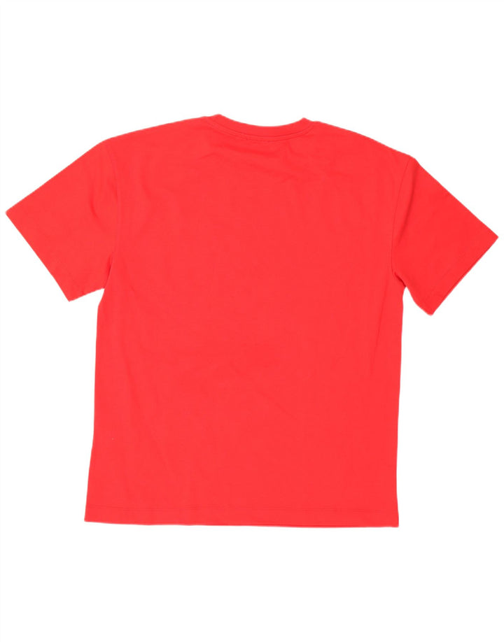 Zara Mens T-Shirt Top Large Red Cotton