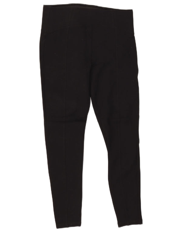 MARKS & SPENCER Womens Leggings UK 14 Large Black Viscose