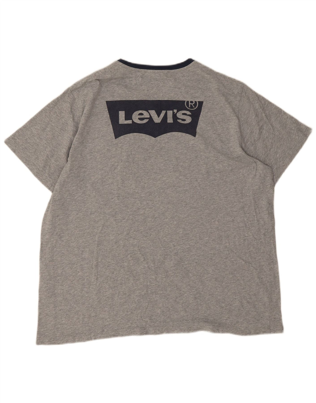 Levi's Mens Graphic T-Shirt Top XL Grey Cotton