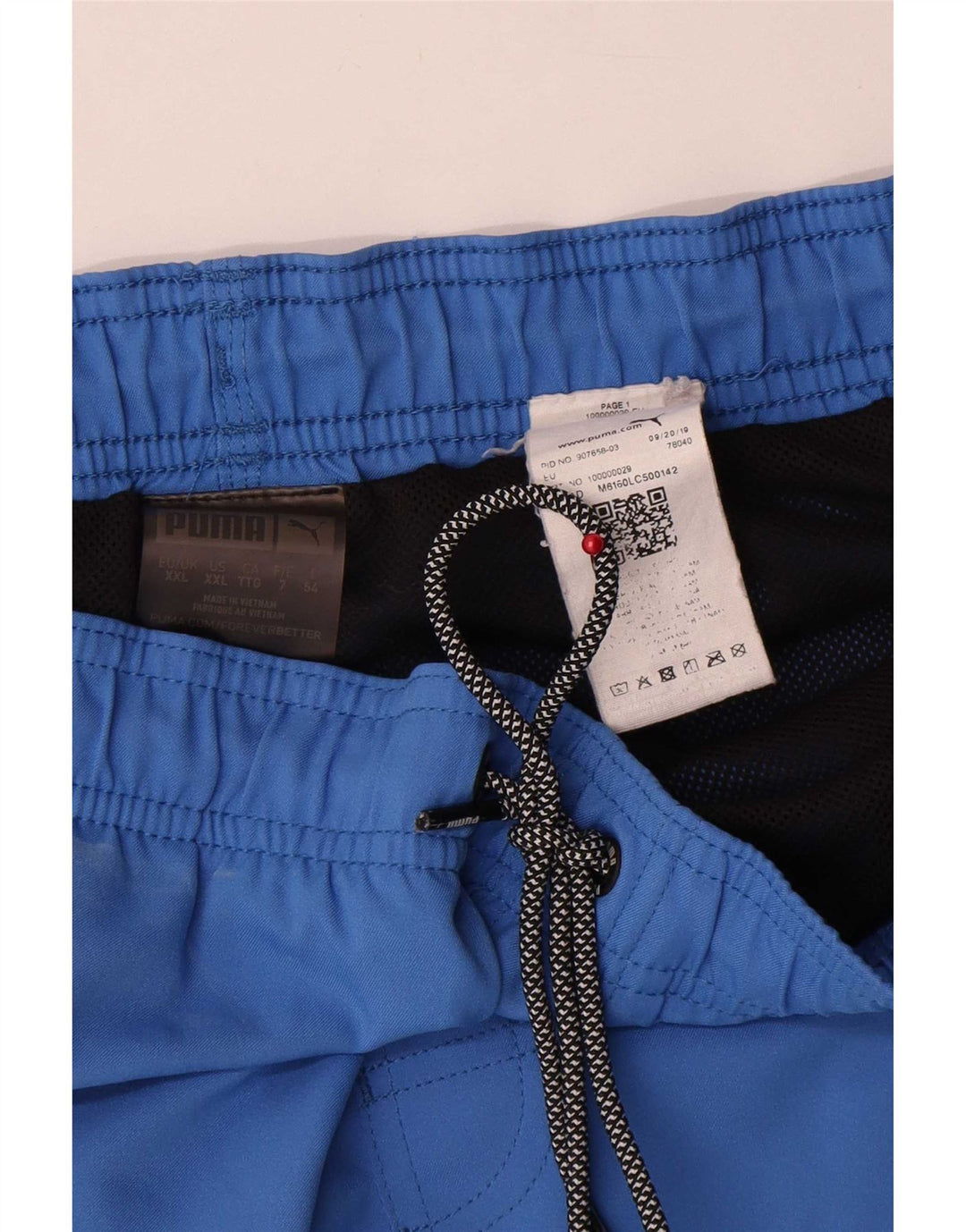Puma Mens Swimming Shorts 2XL  Blue Polyester