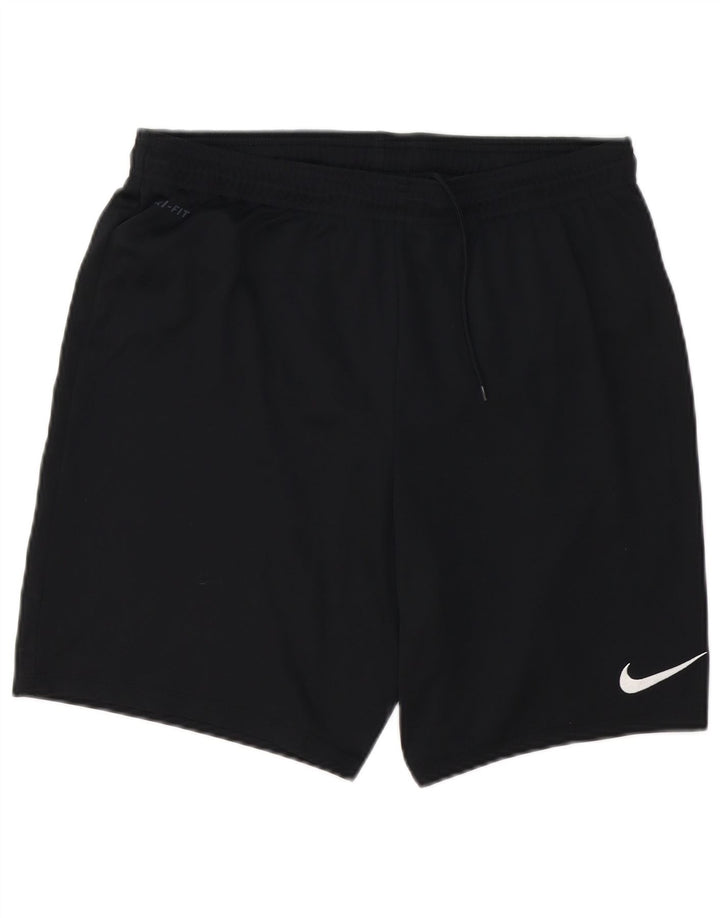 Nike Mens Dri Fit Sport Shorts Large Black Polyester