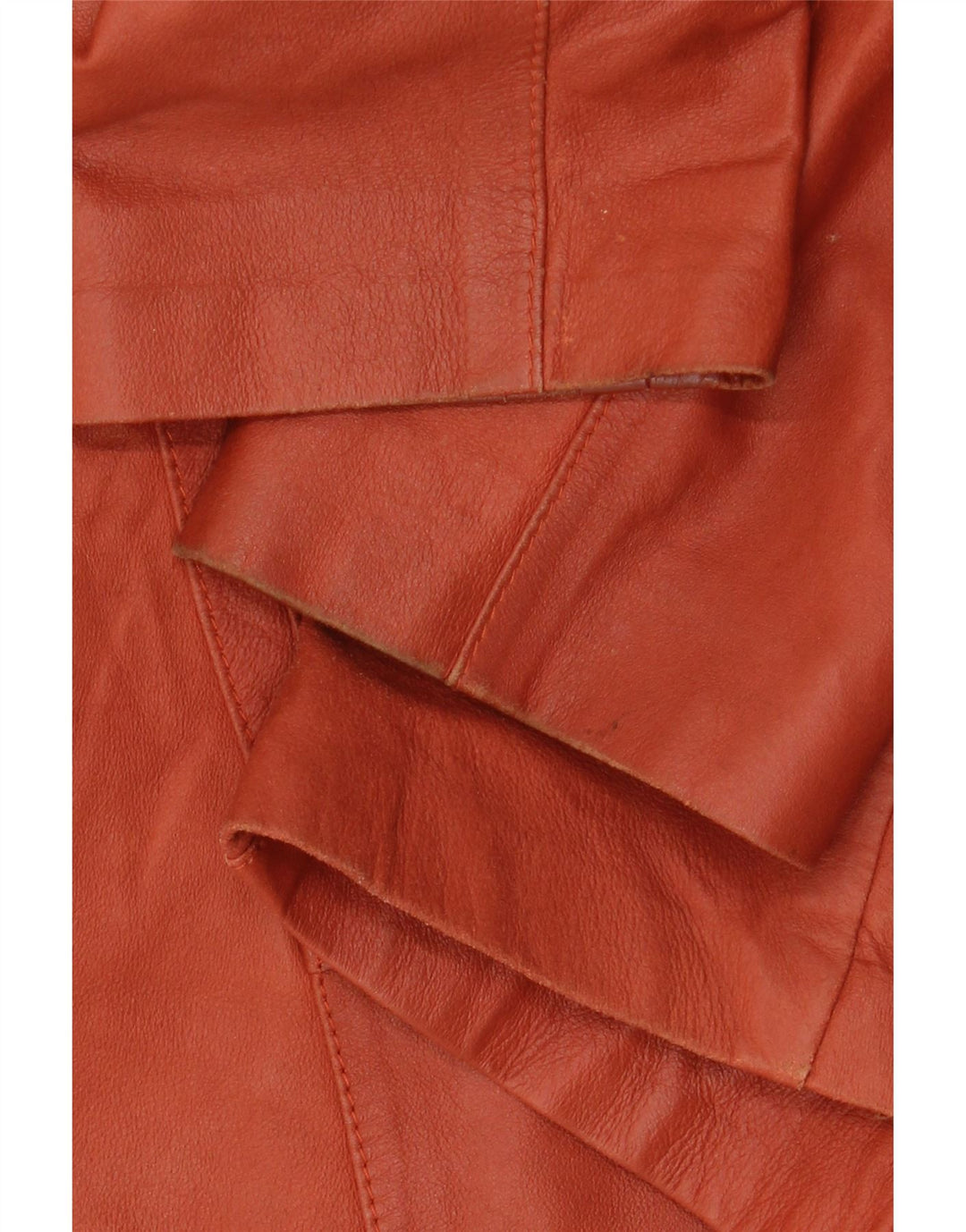 ELEGANCE PARIS Womens 2 Button Blazer Jacket UK 20 2XL Brown Leather