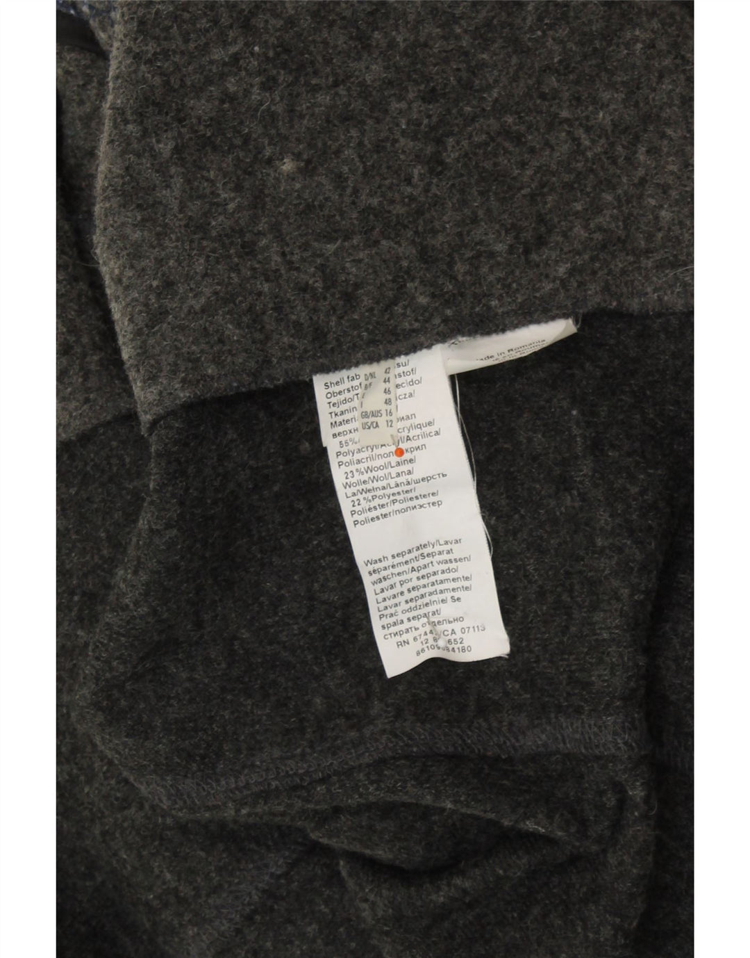 STEILMANN  Womens 2 Button Blazer Jacket UK 16 Large Grey Colourblock Vintage Steilmann and Second-Hand Steilmann from Messina Hembry 