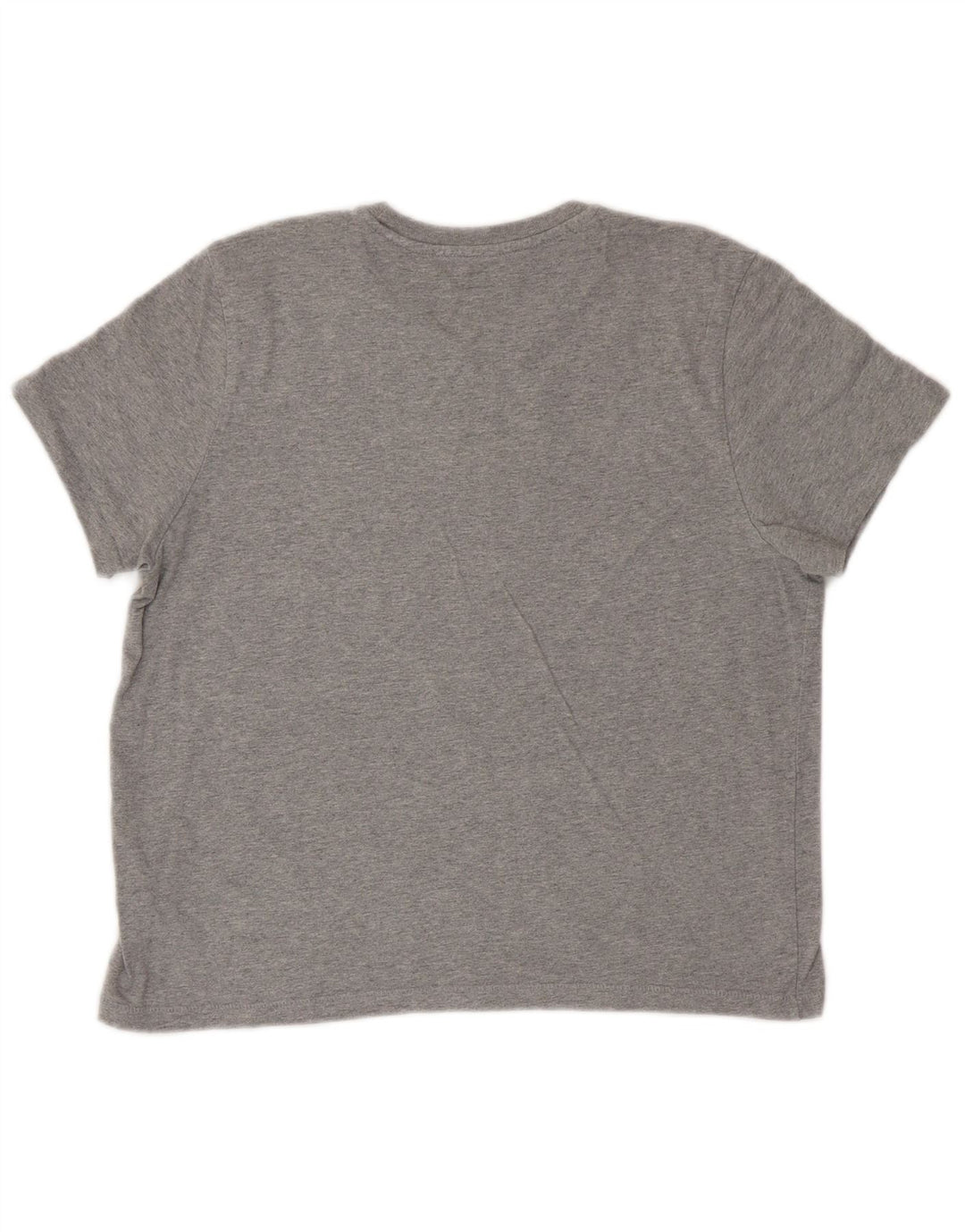 Levi's Womens Crop Graphic T-Shirt Top UK 14 Medium Grey