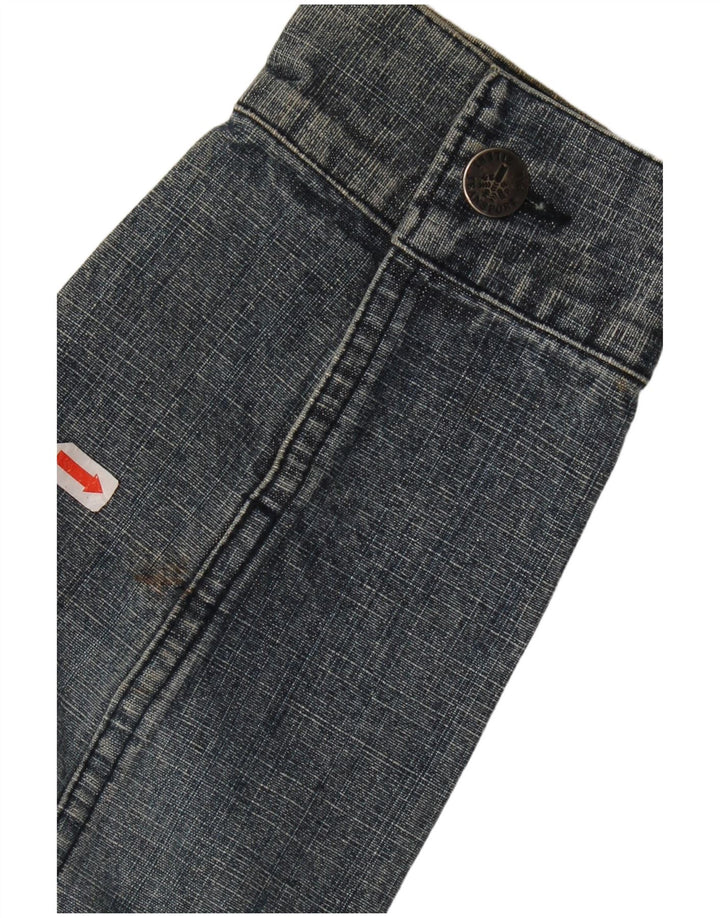 Pal Zileri Mens Denim Jacket IT 48 Medium Blue Cotton