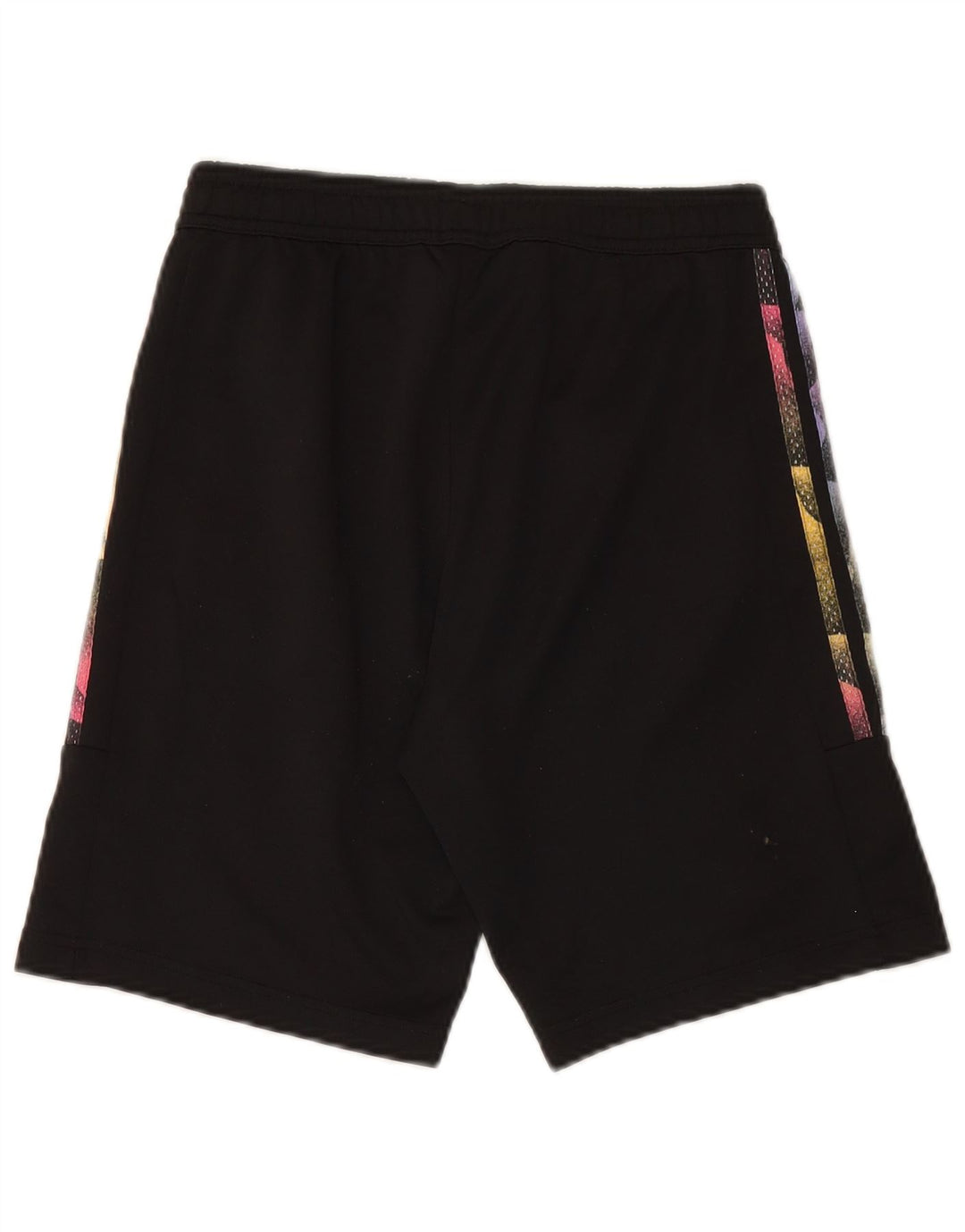 ADIDAS Girls Sport Shorts 13-14 Years W28 L8 Black Polyester