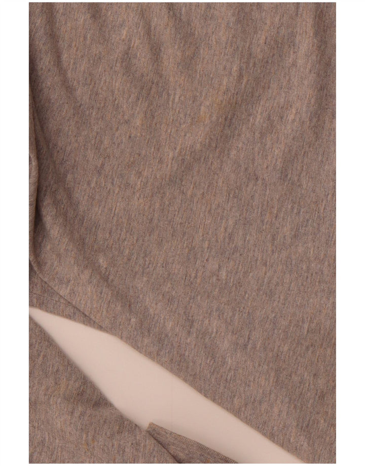 TOMMY HILFIGER Mens Heritage Graphic Top Long Sleeve Medium Grey Cotton