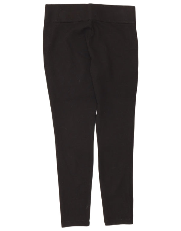 Zara Womens Skinny Trousers Large W30 L28 Black Viscose