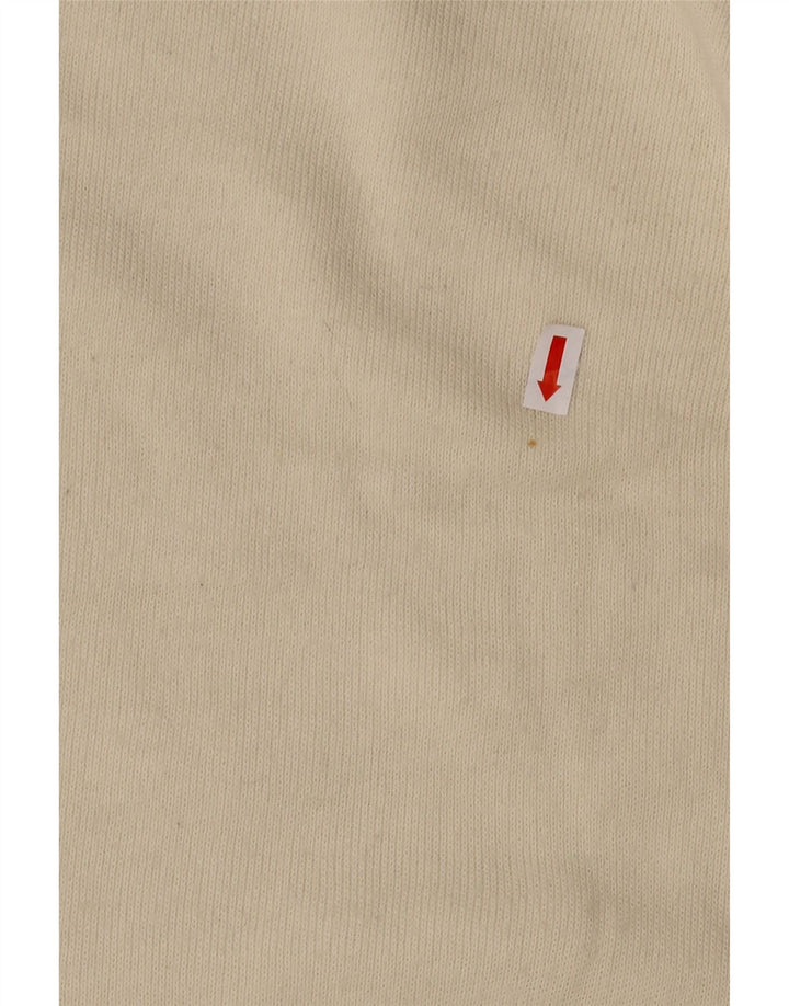 IZOD Mens V-Neck Jumper Sweater XL White Acrylic Vintage Izod and Second-Hand Izod from Messina Hembry 