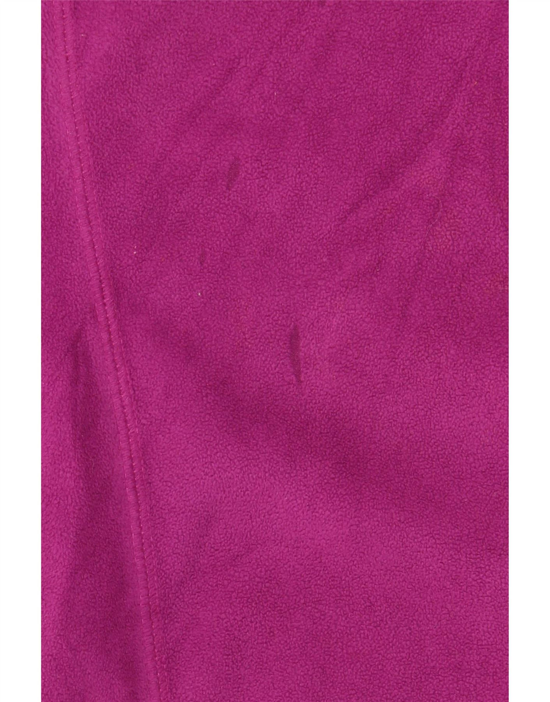 EDDIE BAUER Womens Zip Neck Fleece Jumper UK 16 Large Purple Polyester