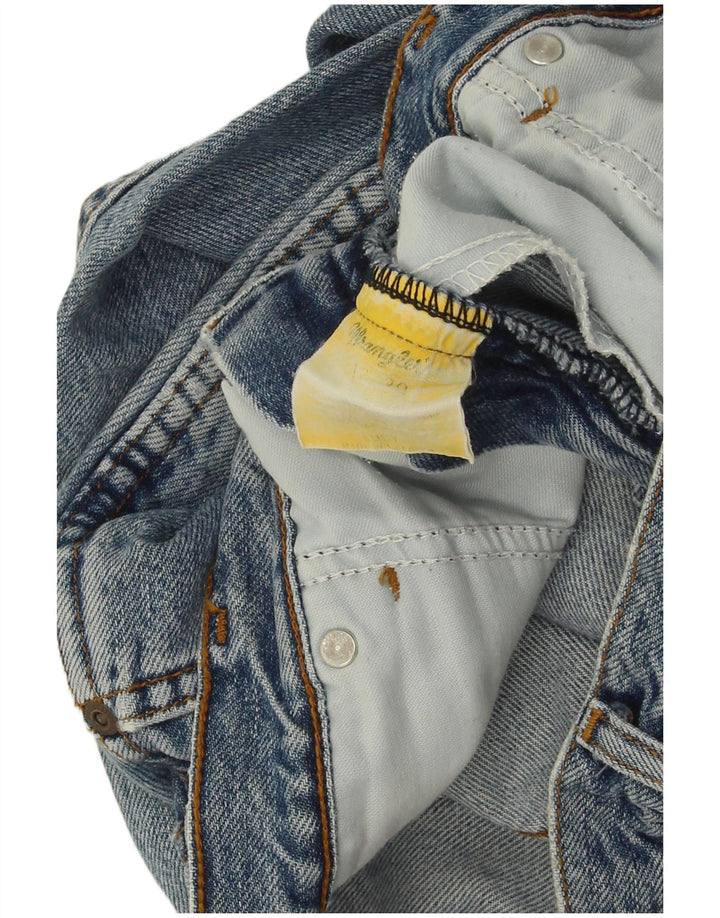 Wrangler Mens Tapered Jeans W32 L30 Blue Cotton