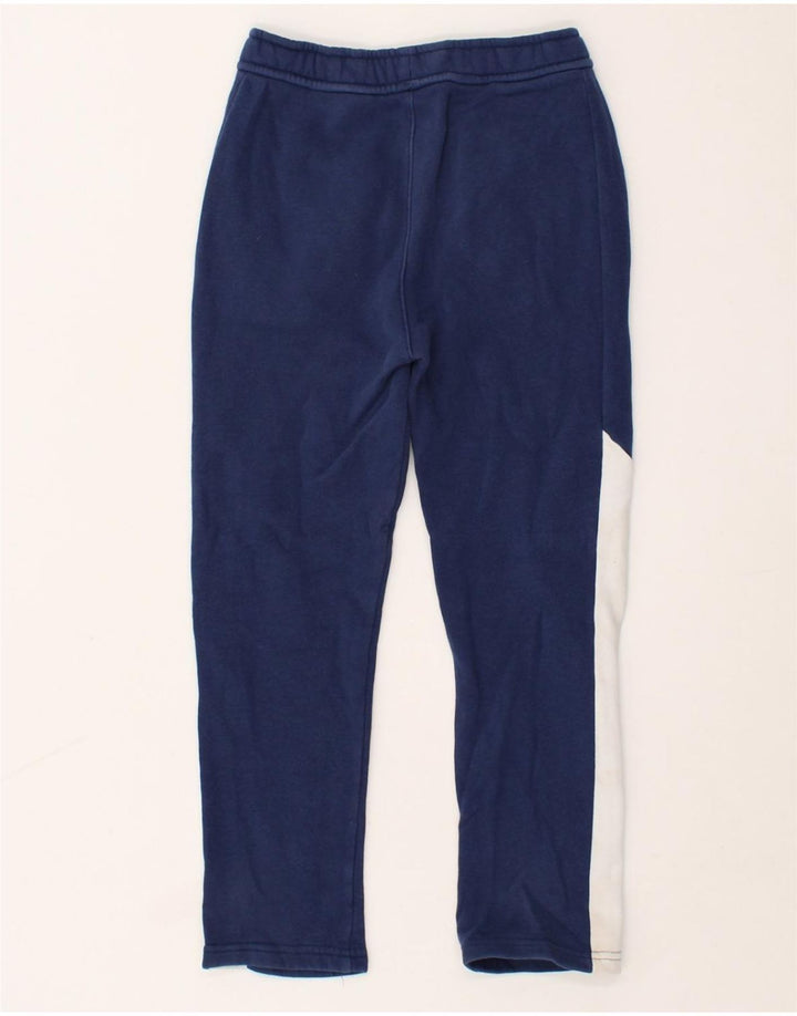 PUMA Boys Graphic Tracksuit Trousers 7-8 Years Medium Navy Blue | Vintage Puma | Thrift | Second-Hand Puma | Used Clothing | Messina Hembry 