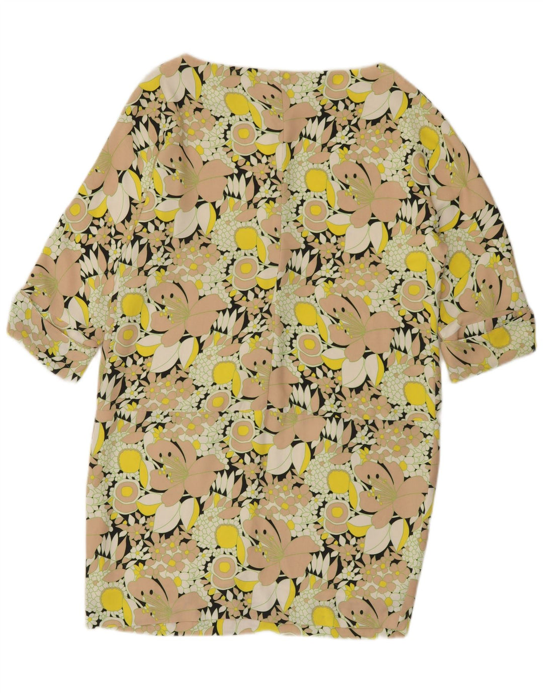 Massimo Dutti Womens Shift Dress EU 44 XL Multicoloured Floral