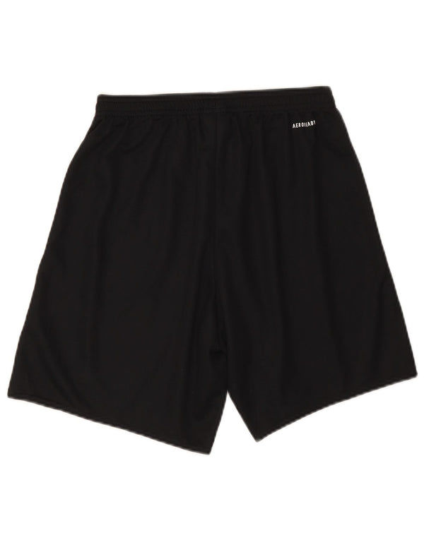 ADIDAS Womens Aeroready Sport Shorts UK 8 Small  Black Polyester